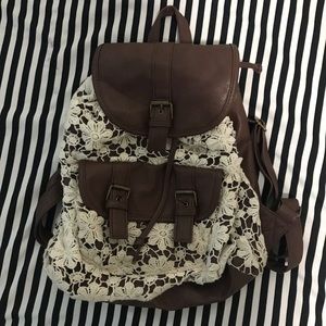 Floral backpack